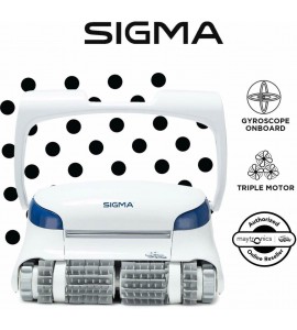 Dolphin Sigma Robotic Pool Cleaner with Bluetooth and Top-Loading Cartridge