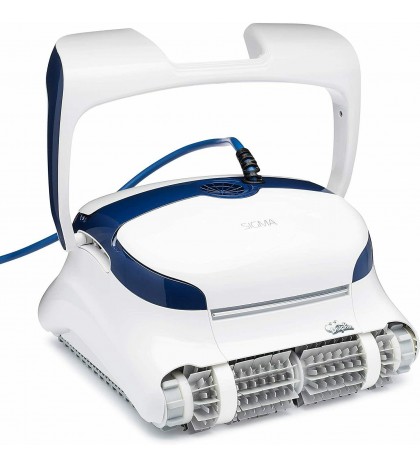 Dolphin Sigma Robotic Pool Cleaner with Bluetooth and Top-Loading Cartridge