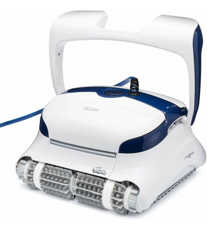 Dolphin Sigma Robotic Pool Cleaner with Bluetooth and Top-Loading Cartridge
