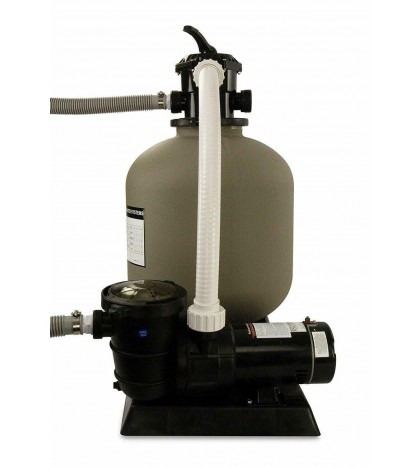 Rx Clear Radiant Above Ground Swimming Pool Sand Filter Systems (Various Sizes)