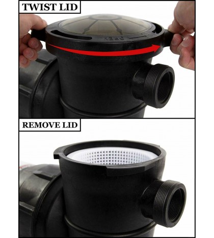 Rx Clear Radiant Above Ground Swimming Pool Sand Filter Systems (Various Sizes)