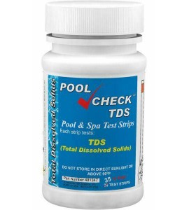 Pool Check TDS Test Strips Bottle of 50 Tests - INCL. 12 PK