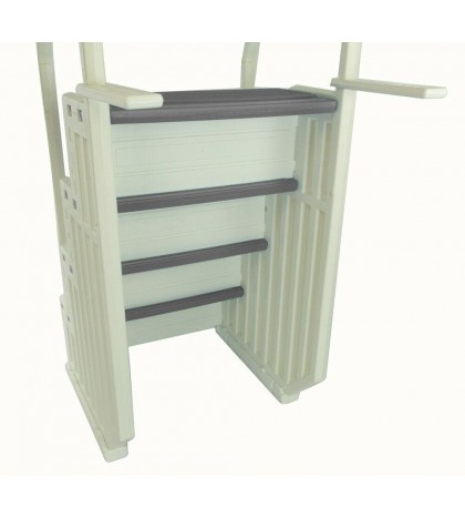 Confer In-Pool Above Ground Swimming Pool Entry System Steps (Choose Color)