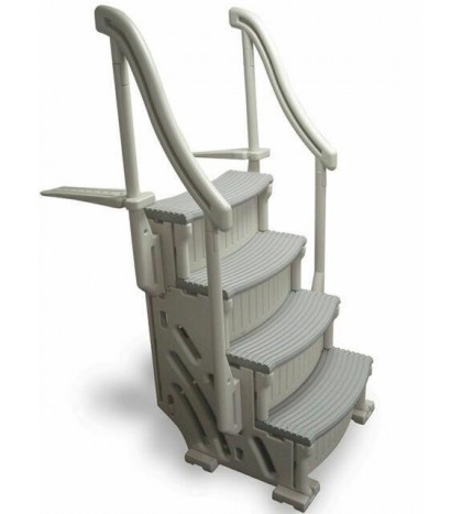Confer Plastics CCX-AG Above Ground Swimming Pool Curve Base Steps