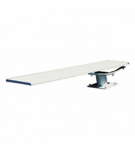 Sr Smith 8' Frontier III Brd. (Pewter Gray) w/ White 608 Cantilever Stand (6820959820)