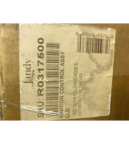 Jandy Ignition Control Assembly (R0317500)