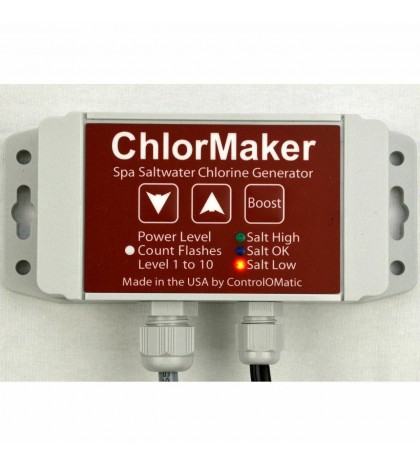 ControlOMatic CM-BOX 3-Button ChlorMaker Control Box and circuit board
