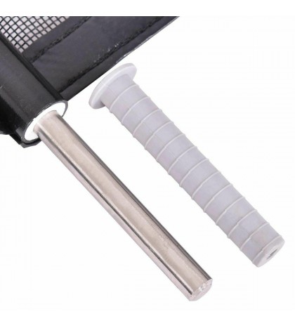 Durable 4' x 12' Black In-ground Swimming Pool Safety Fence