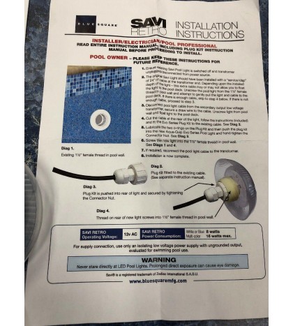 Blue Square Savi Retro 200073