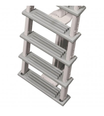 Pool Ladder Steps Heavy-Duty Outdoor Pools Step Above Ground Folding Adjustable