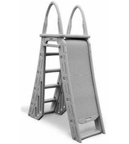 Confer Plastics 720087951 Above Ground Swimming Pool Ladder with Mat