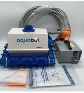 Aquabot Classic Junior Automatic Robotic Swimming Pool Cleaner W/ Power Supply