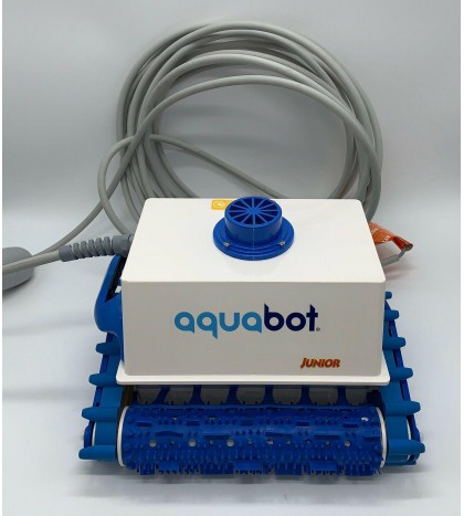 Aquabot Classic Junior Automatic Robotic Swimming Pool Cleaner W/ Power Supply
