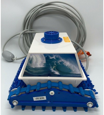 Aquabot Classic Junior Automatic Robotic Swimming Pool Cleaner W/ Power Supply