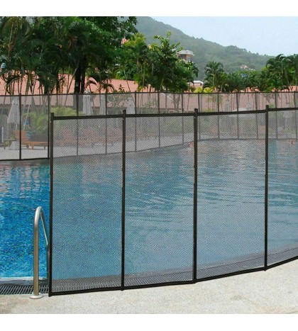 4' X 12' In-Ground Swimming Pool Safety Fence