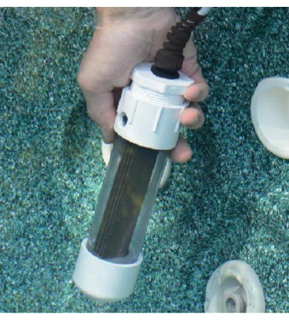 Chlorinator Salt Water Pool And Swim Spa Chlorine Generator Drape Over