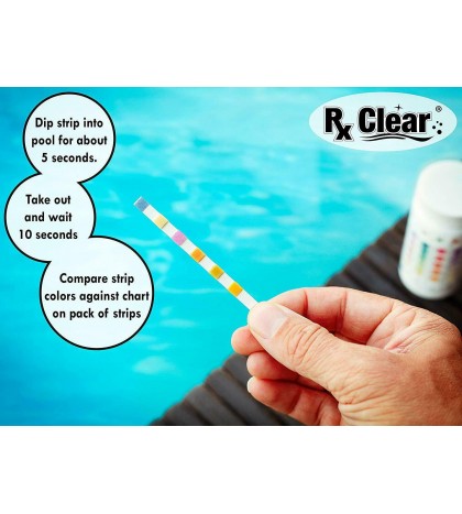 Rx Clear Swimming Pool Granular Chlorine Mega Shock & Spring Kit - (Choose Size)