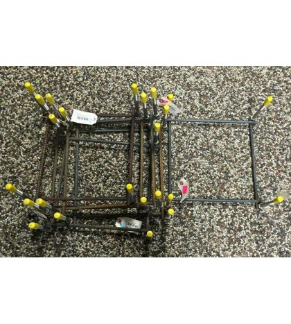 Inter-Fab Techni-Spring Steel Base mounting jig/stainless steel bolts - TS-EDGE-J (Inter-Fab)