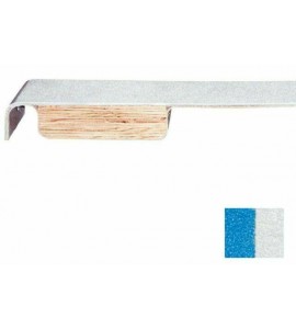 Inter-Fab DB10BW 10' DuroBeam Diving Board with White Top Tread Blue
