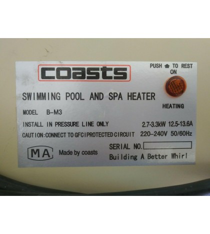 New 3KW water heater thermostat for home swimming pool &SPA 230V+fast ship