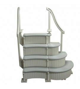 Confer Plastics CCX-AG Curve Complete Above Ground Swimming Pool Step System