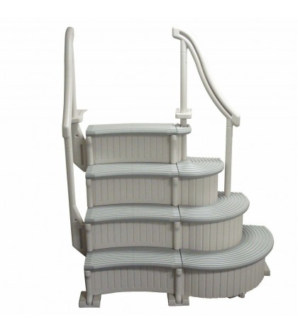 Confer Plastics CCX-AG Curve Complete Above Ground Swimming Pool Step System