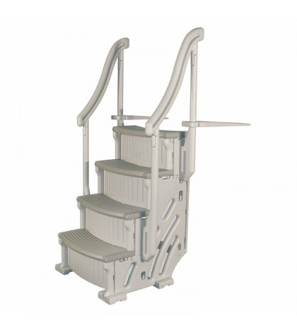 Confer Plastics CCX-AG Curve Complete Above Ground Swimming Pool Step System