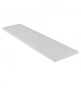 S.R. Smith 66-209-596S2 6 Feet Frontier III Replacement Diving Board - Radiant White