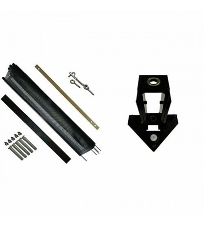 Pool Fence DIY by Life Saver Pool Fence, 72-Foot Black Barrier Fence and Drill G