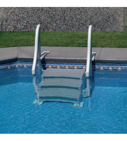 Confer In-ground Swimming Pool Curve Base Steps