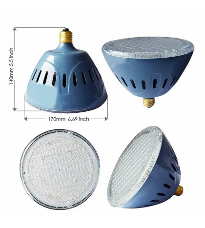 LED inground Pool Lights Bulb with Remote Control System Multi Color , 35W 12VAC