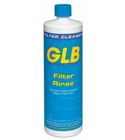 GLB Pool & Spa Products 71014 1-Quart Filter Rinse Pool Filter Cleaner