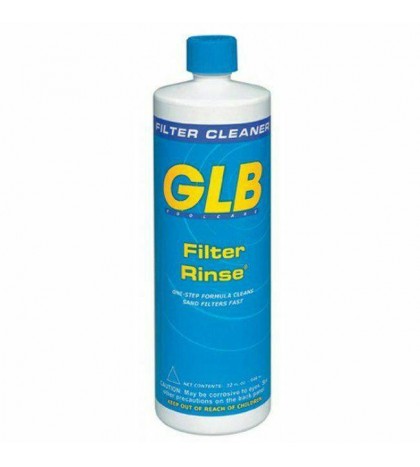 GLB Pool & Spa Products 71014 1-Quart Filter Rinse Pool Filter Cleaner