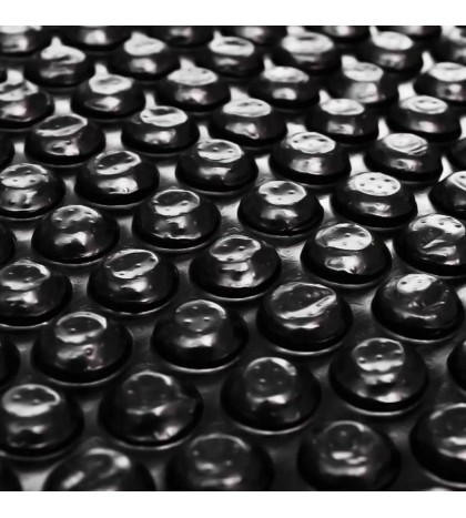 Floating Rectangular PE Solar Pool Film 33 x 16.5 ft Black