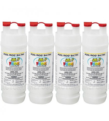 Pool Frog Above Ground System Bundle! INCLUDES 4 BAC PACS & MORE