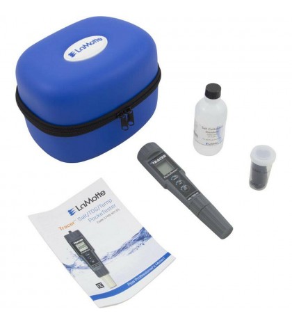Lamotte 1749-KIT-01 TRACER Salt PockeTester with Carrying Case, 0-9999 ppm TDS,