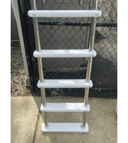 Stainless In-Pool Ladder with Resin Tread