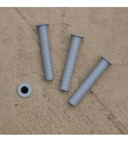 Water Warden In-Ground Pool Safety Fence 4 ft. H x 12 ft With Hardware, Hooks