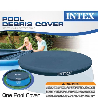 Intex Krystal Clear Cartridge Filter Pump for Above Ground Pools, 330 GPH Pump