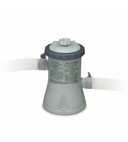 Intex Krystal Clear Cartridge Filter Pump for Above Ground Pools, 330 GPH Pump