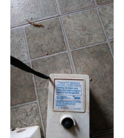 Polaris pool vacuum and light kit