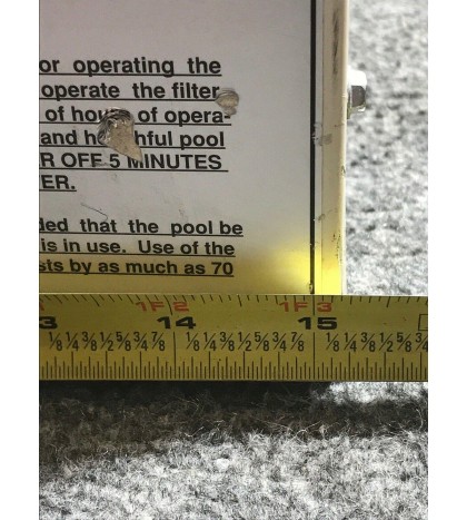 Coates 34857PHS-4 PHS Series Swimming Pool Spa Heater 57kW 480V 96AMPS 3 phase