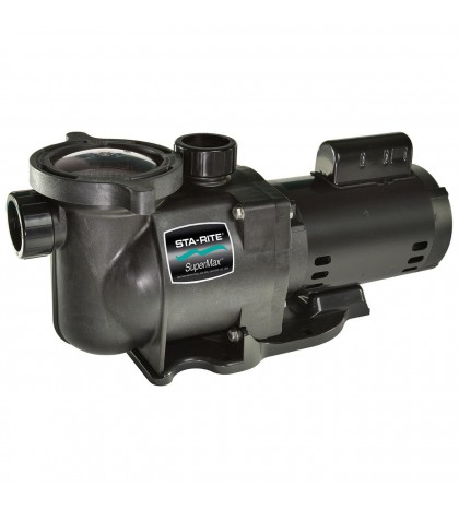 Pentair PHK2RA6F-103L SuperMax 1.5 HP Pool Pump