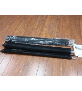 LIFE SAVER FENCING POOL FENCE SECTIONS 4 X 12-FEET, BLACK (2-sections 24 feet)