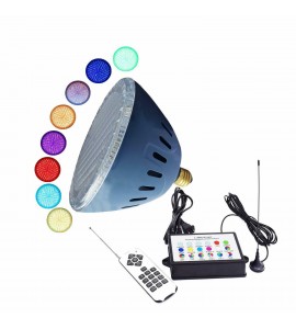 LED inground Pool Lights Bulb with Remote Control System Multi Color 35W 120VAC