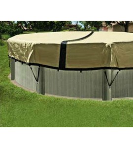 Hinspergers UPC24R 24ft Ultimate Above Ground Pool Winter Cover Hinspergers UPC24R 24ft Ultimate Above Ground Pool Winter Cover