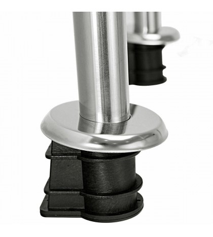 3 Step Stainless Steel In-Ground Swimming Pool Ladder Anti-Slip Reverse Bend