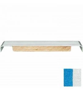 Inter-Fab DS8BW Duro-Spring 8' Diving Board with White - Top Tread Blue