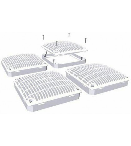 Hayward WGX1033BLV2 18x18in Low Velocity Replacement Cover and Inner Frame