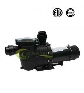 2-Speed 1HP High-Flo INGROUND Swimming POOL PUMP Strainer Energy Saving 115v US